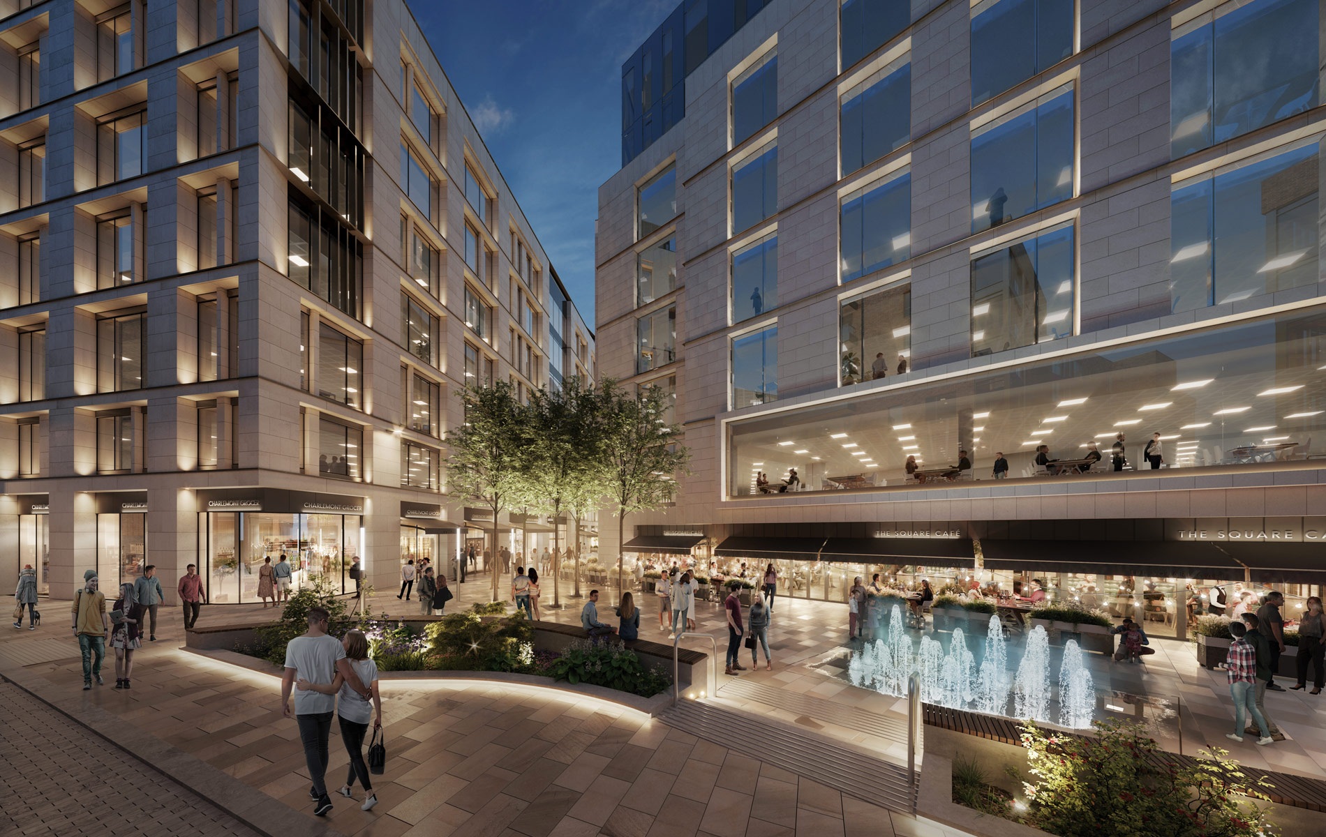 Charlemont Square features the transformation of an iconic dublin